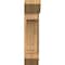 Ekena Millwork Imperial Slat Smooth Bracket w/ Offset Brace, Western Red Cedar, 7 1/2"W x 20"D x 32"H BKT0806X20X32IMP06SWR - alternate 4